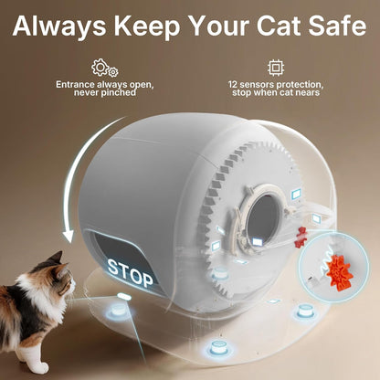 PETKIT Purobot max 3 Odor Free&Leak Control, Self-Cleaning Cat Litter Box - Petkit