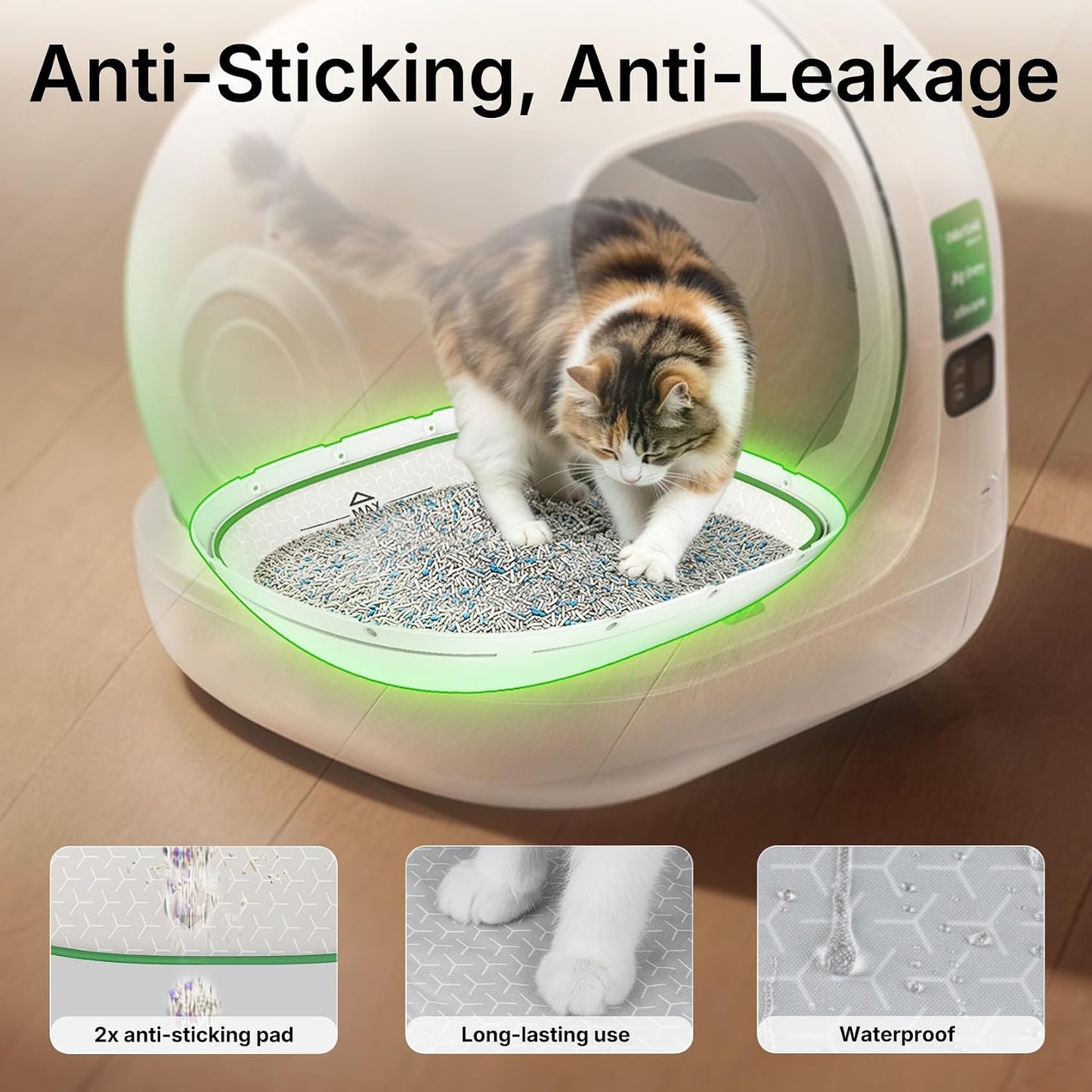 PETKIT Purobot max 3 Odor Free&Leak Control, Self-Cleaning Cat Litter Box - Petkit