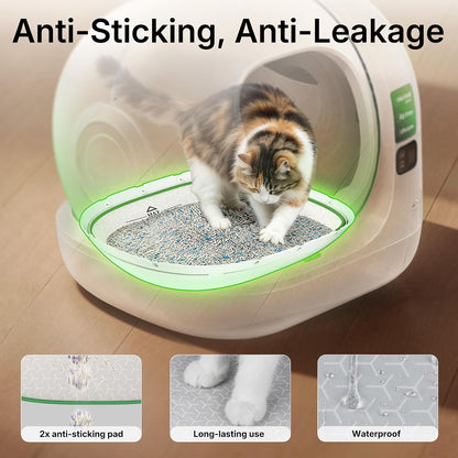 PETKIT Purobot max 3 Odor Free&Leak Control, Self-Cleaning Cat Litter Box - Petkit