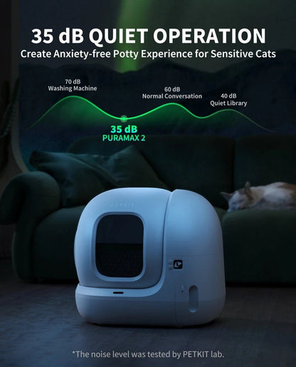 Pura Max 2 Smart Self-Cleaning Cat Litter Box - Petkit